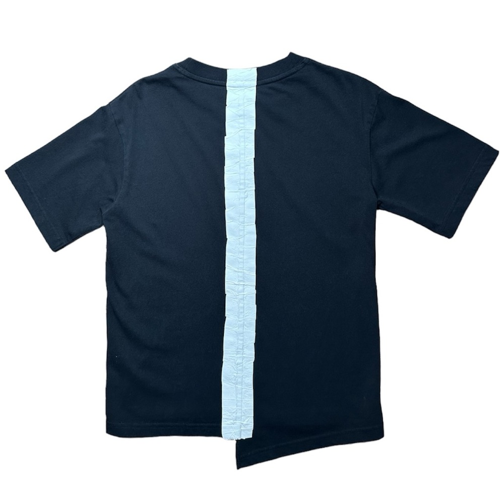 Acne Studios Men's Black Tape Tee Short Sleeve Designer Cotton Size Medium
